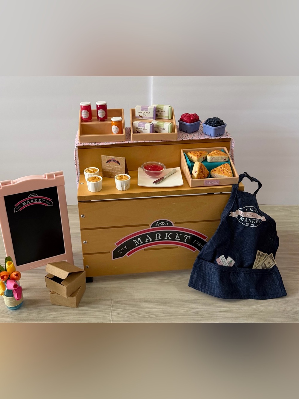 American Girl City Market Truly Me 2020 Retired Near Complete w/ Original Box
